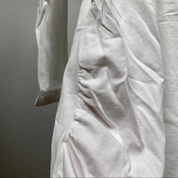 ❗️HOST PICK❗️H&M White Maternity Jersey Top - Picture 4 of 5